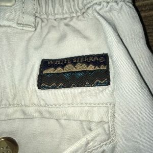 White Sierra Shorts - White Sierra Khaki Shorts White Sierra Shorts - White Sierra Khaki Shorts